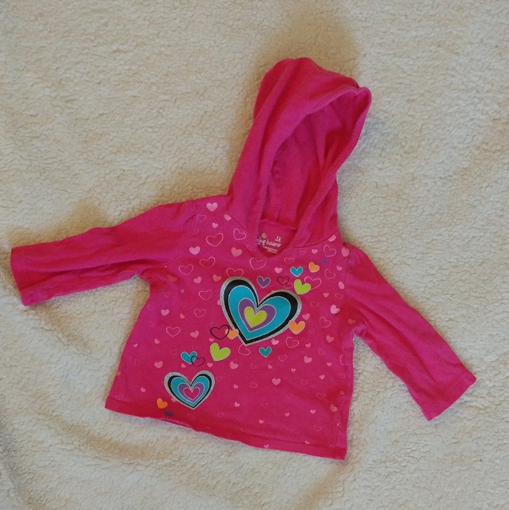 Pink Heart Hoodie